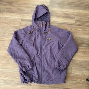 L.L. Bean Lavender Hooded Jacket